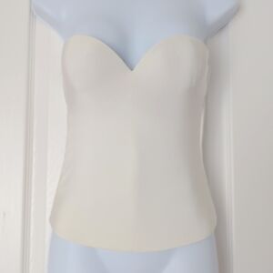 Victoria's Secret strapless bridal corset